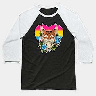 Lynx Pansexual Baseball T-Shirt